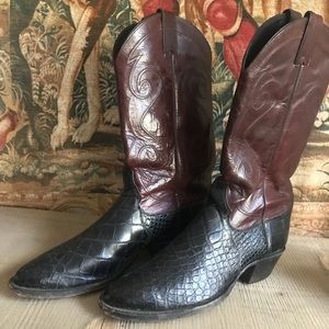 justin alligator work boots